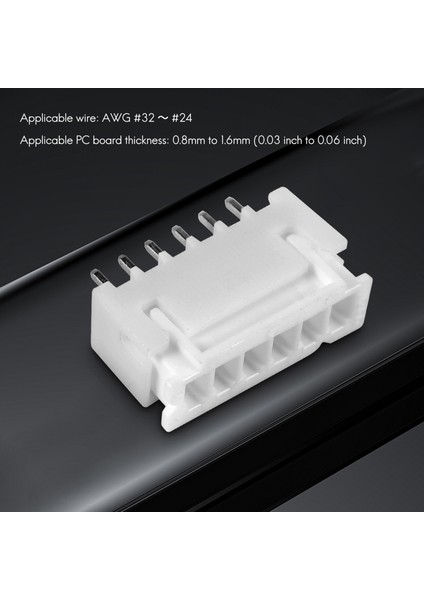 460 Adet 2.54MM Jst-Xh Kiti, 2.54MM Dişi Pin ve 2/3/4/5/6 Pin Fişli (Yurt Dışından)
