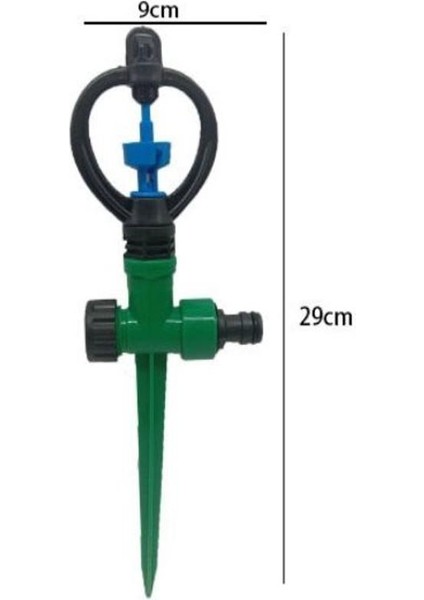 360 Derece Döner Çim Sulama Destekli Bahçe Çiftliği Sulama Yağmurlama Sistemi (Yurt Dışından)