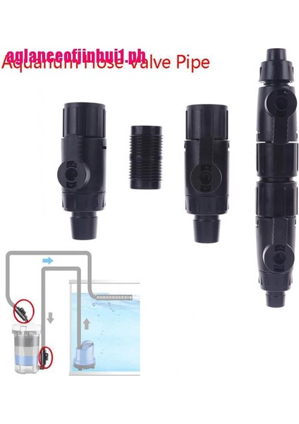 Balık Akvaryumu Hortum Vanası Boru Vanası Hızlı Bırakma Konnektörü (Yurt Dışından) fiyatları
