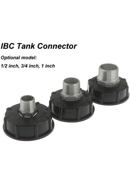 Greenwind 60MM Konu Ibc Su Deposu Adaptörü Bahçe Parçaları Değiştirme 1/2 3/4 1 (Yurt Dışından) fırsatları