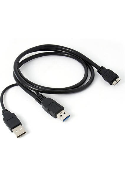 Double A Cro USB B 3.0 Y Kablosu Hareketli Sabit Sürücü Kablosu Siyah (Yurt Dışından) fiyatları