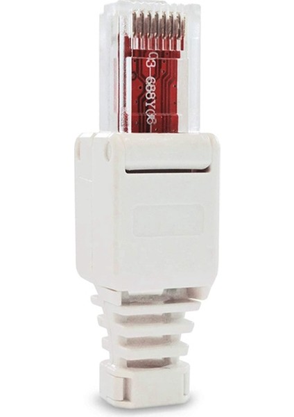 12 x Ağ Fişi RJ45 Cat6 Lan Utp Kablo Fişi Cat5 Yama Kablosu Aracı (Yurt Dışından)