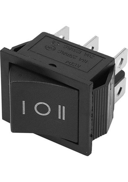 2x 6-Terminaller 3 Pozisyon Açık/kapalı/açık Dpdt Tekne Rocker Anahtarı 16A 250VAC 20A 125VAC (Yurt Dışından)
