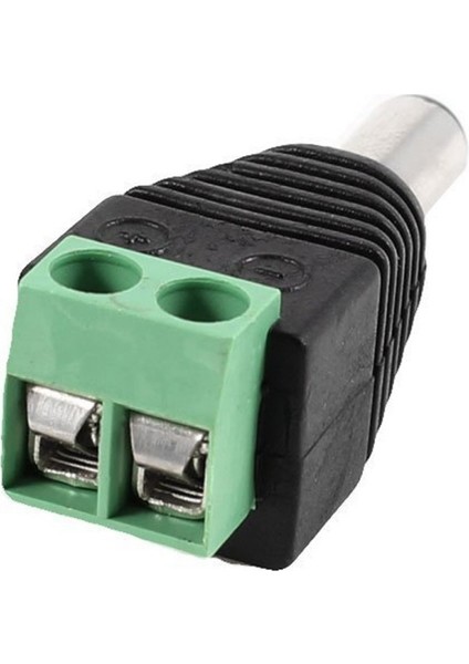 Fiş Erkek ve Dişi 5,5 x 2,1 mm Dc Jakı, Gözetleme Kamerası Ab Fişi (Yurt Dışından)