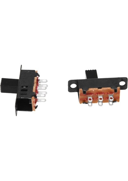 10 x Dc 0.5A 50V 3 Pozisyon 2P2T Dpdt Panel Montajlı Slayt Anahtarı SS23D32 (Yurt Dışından)