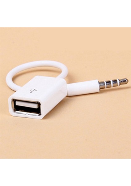 3.5mm Erkek Aux Ses Fişi USB 2.0 Kadın Dönüştürücü Kablosu Kablosu Araba Mp3 Için (Yurt Dışından)