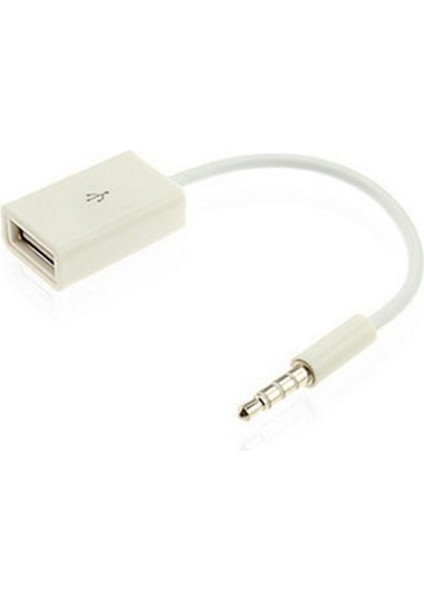 3.5mm Erkek Aux Ses Fişi USB 2.0 Kadın Dönüştürücü Kablosu Kablosu Araba Mp3 Için (Yurt Dışından)