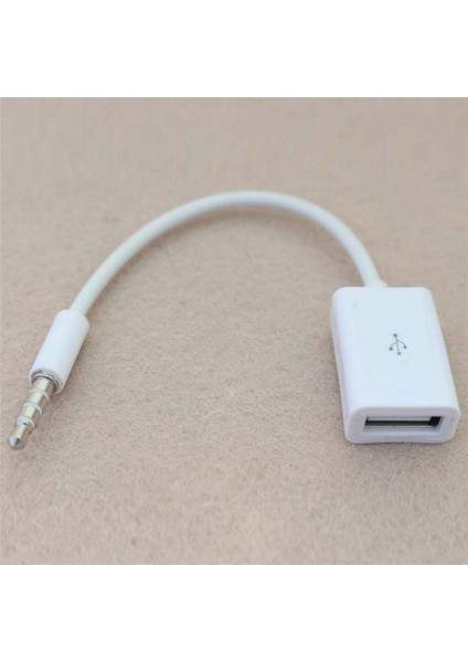 3.5mm Erkek Aux Ses Fişi USB 2.0 Kadın Dönüştürücü Kablosu Kablosu Araba Mp3 Için (Yurt Dışından)