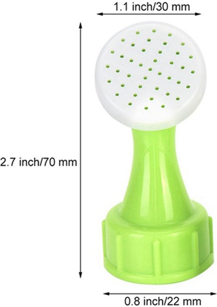 12 Adet Plastik Şişe Sulama Masası, Sulama Kovası Yağmurlama Başlığı Sulama Şişesi Üst Ev Saksı Bitki Sulama Aracı (Yurt Dışından)
