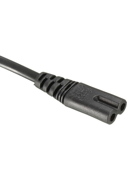 1.2m Şebeke Güç Kablosu Kablosu - Şekil 8 Fiş Au 2 Pin 240V Yonca (Yurt Dışından)