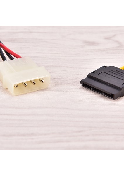HDD Sabit Sürücü Için 4-Pin Ide Sata Güç Adaptör Kablosu 4 Pin - 15 Pin (Yurt Dışından)