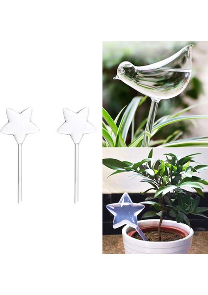 Cam Fabrikası Çiçek Suyu Otomatik Kendi Kendine Sulama Cihazları Kuş Yıldız Kalp Tasarımı Eatop (Yurt Dışından) fırsatları