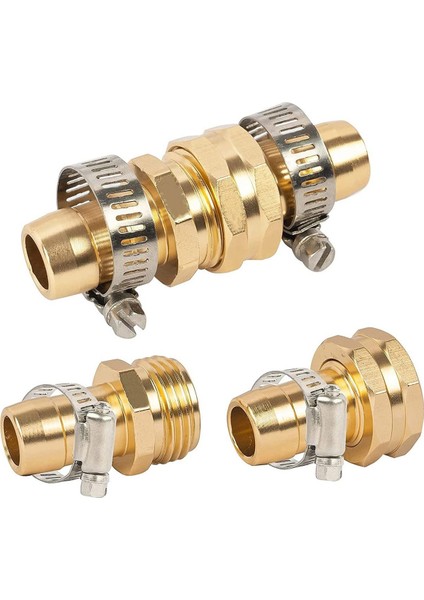 Hortum Tamir Takımı Konnektörleri Ağır Hizmet Erkek/dişi Hortum Bağlayıcı Adaptörü, 3/4 Inç 5/8 Inç Hortum Için Hortum Tamirci Konnektörü (Yurt Dışından)