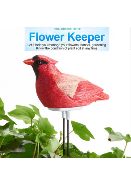 Kuş Bonsai Toprak Nem Ölçer Bitki Su Test Cihazı Saksı Için Sulama Alarm Hatırlatma (Yurt Dışından)