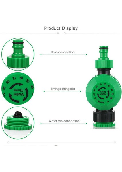Su Geçirmez Ev Otomatik Su Zamanlayıcı Bahçe Sulama Zamanlayıcı Kontrolörü Sulama Kontrolü Sulama Sistemleri Ev Sektörü (Yurt Dışından)