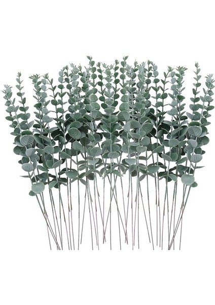 Arelene 36 Adet Okaliptüs Kaynaklanıyor Dekor Yapay Okaliptüs Yaprakları Düğün Centerpiece Çiçek Çiçek Ev Dekor Için Sahte Dallar (Yurt Dışından)