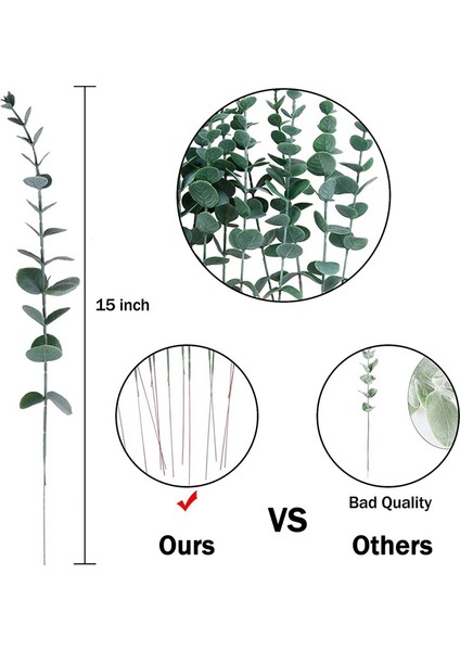 Arelene 36 Adet Okaliptüs Kaynaklanıyor Dekor Yapay Okaliptüs Yaprakları Düğün Centerpiece Çiçek Çiçek Ev Dekor Için Sahte Dallar (Yurt Dışından) modelleri