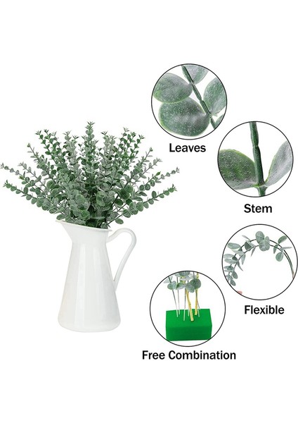 Arelene 36 Adet Okaliptüs Kaynaklanıyor Dekor Yapay Okaliptüs Yaprakları Düğün Centerpiece Çiçek Çiçek Ev Dekor Için Sahte Dallar (Yurt Dışından) indirimleri