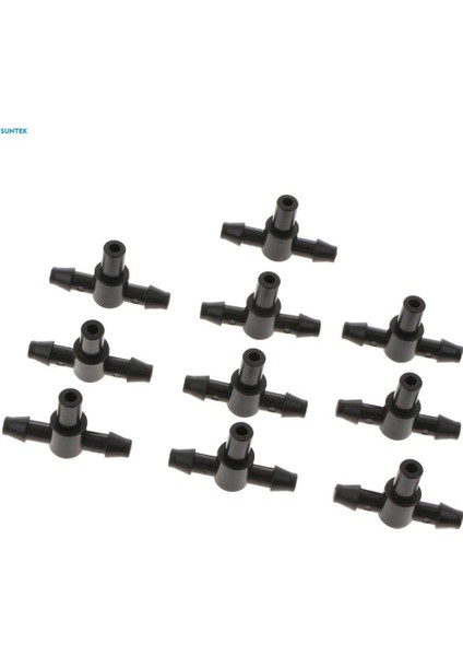 3xsulama Konektörü 10 Adet Boru Sistemi 4/7mm Diken Damlama Tee Hortum Kaplini (Yurt Dışından)