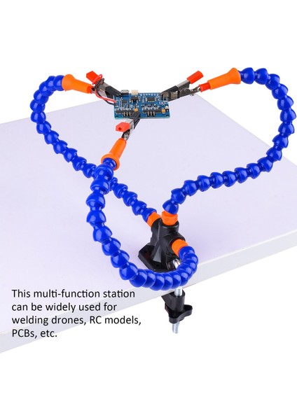 Lehimleme Kaynak Tezgah Mengenesi Masa Kelepçe Istasyonu 3 Adet Esnek Kollar Dönebilen (Yurt Dışından) modelleri