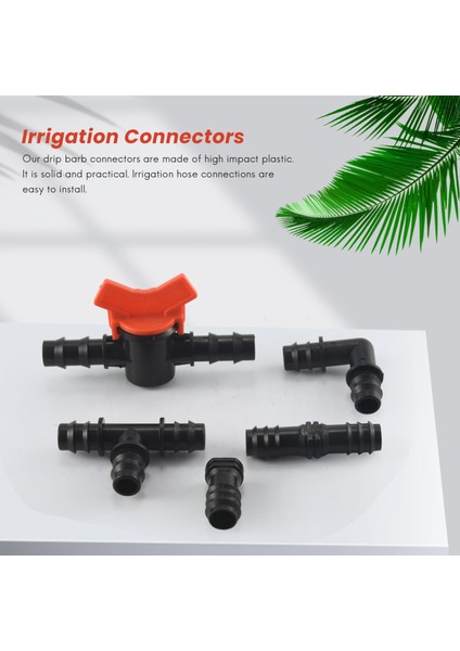 Sulama Bağlantı Parçaları Kiti, 34 Parça Sulama Suyu Hortum Konnektörü Için Sulama Dikenli Konnektörler (Yurt Dışından) fiyatları