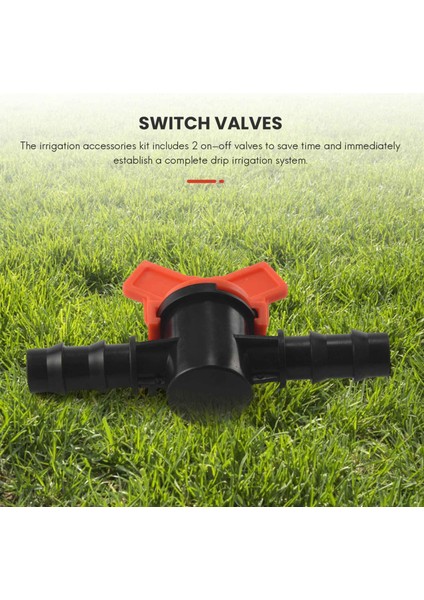 Sulama Bağlantı Parçaları Kiti, 34 Parça Sulama Suyu Hortum Konnektörü Için Sulama Dikenli Konnektörler (Yurt Dışından) modelleri