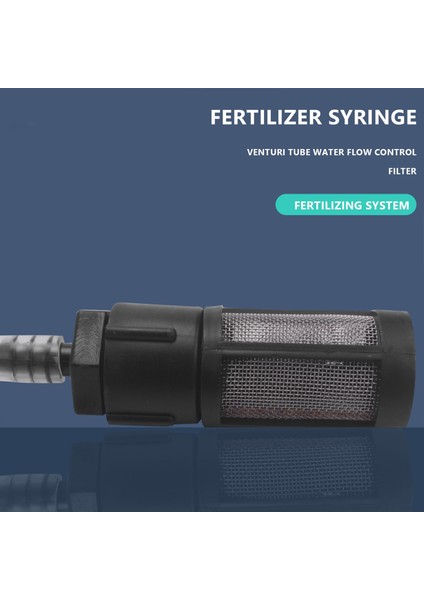 Venturi Tüplü Su Akış Kontrol Filtresi-1 Adet Venturi Tüp 1 Adet Sulama Suyu Hortumu 1 Adet Akış Kontrol Anahtarı 1 Adet Metal Mesh Filtre-Siyah & Şeffaf (Yurt Dışından) indirimleri