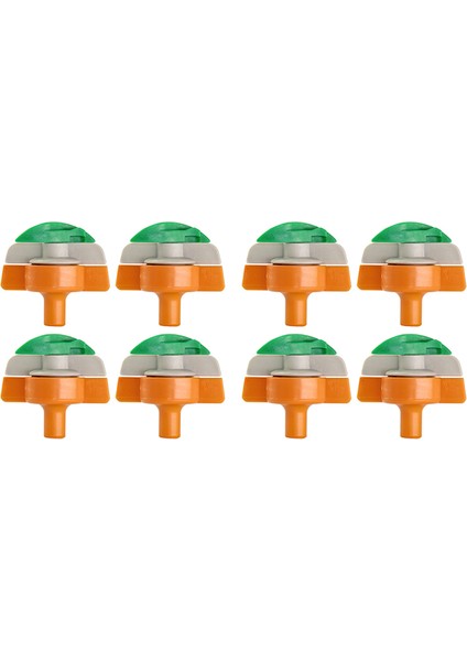 10 Adet Id-6.0mm Döner Sprinkler Asılı Mini Nozul Sera Sulama Bahçe Sulama Spreyi (Yurt Dışından)