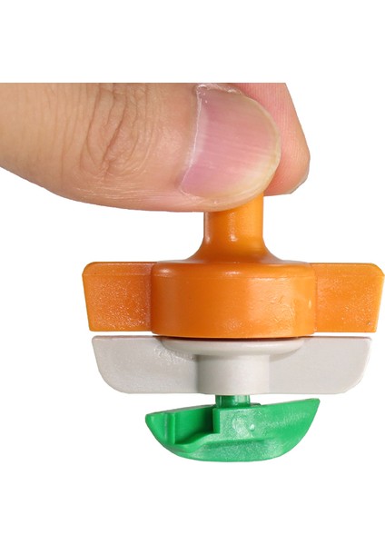 10 Adet Id-6.0mm Döner Sprinkler Asılı Mini Nozul Sera Sulama Bahçe Sulama Spreyi (Yurt Dışından)