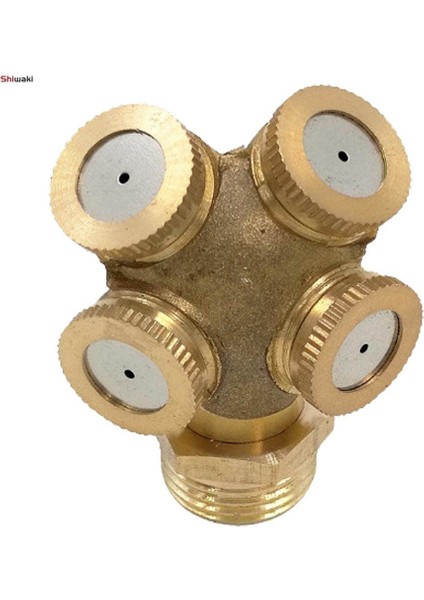 2pc 1/2 ''pirinç Tarımsal Sisleme Pirinç Püskürtme Memesi Bahçe Yağmurlama (Yurt Dışından)