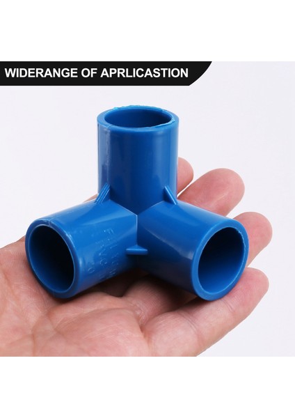 Bahçe Sulama Için 16 Adet Plastik Pvc 20MM Hortum Tee Konektörü (Yurt Dışından)