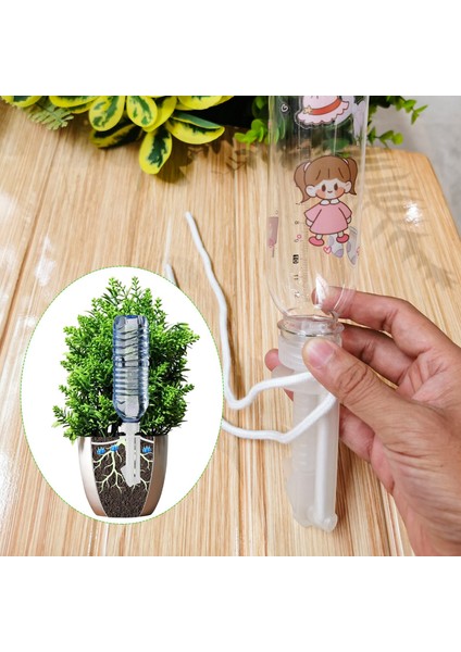 Paket Akıllı Kendi Kendine Sulayan Spikes Saksı Bitkileri Için Kapalı Bitki Sulama Sistemi Cihazları Tatildeyken Su (Yurt Dışından)