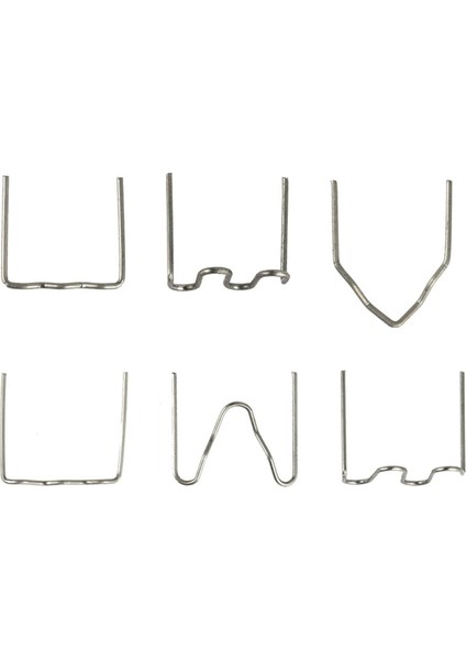 600 Adet Sıcak Zımba Plastik Tamir Makinesi Kaynak Kitleri Araba Oto Tampon Tamir Aracı Tüm Arabalar Için, 6 Türleri (Yurt Dışından)