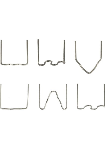 600 Adet Sıcak Zımba Plastik Tamir Makinesi Kaynak Kitleri Araba Oto Tampon Tamir Aracı Tüm Arabalar Için, 6 Türleri (Yurt Dışından) modelleri