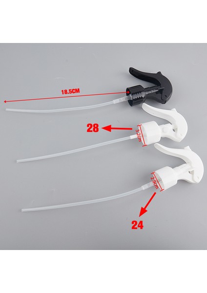 Adet 24/28 Plastik Şişe Podazz Için Sprey Kafası Tetikli Püskürtücü (Yurt Dışından) modelleri