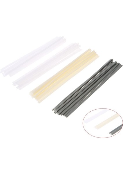 50 Adet Kaynak Çubukları Ppr Pp Pvc Plastik Araba Tampon Tamir Kaynakçı Çubukları Kiti Polipropilen El Aletleri Lehimleme Seti (Yurt Dışından)
