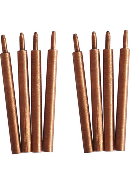 Bradoo-8 Adet Kaynak Iğnesi Alüminyum Oksit 3mm Eksantrik Çubuk Kaynak Makinesi Kaynak Kalem Lehimleme Nikel Plaka (Yurt Dışından)