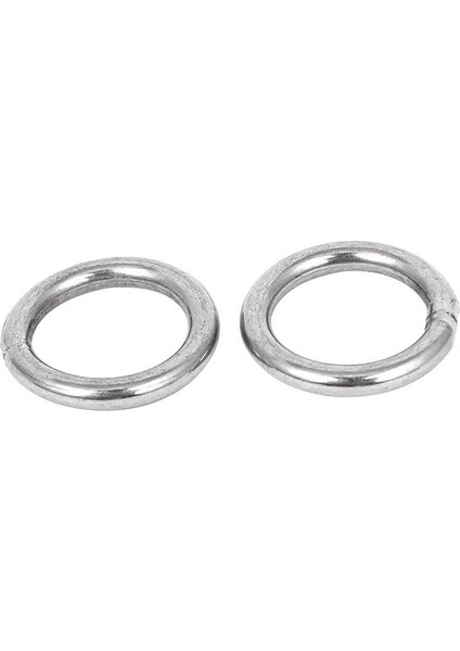 Srıwen 20MM x 3mm Paslanmaz Çelik Dokuma Çemberleme Kaynaklı O Yüzükler 10 Adet (Yurt Dışından)