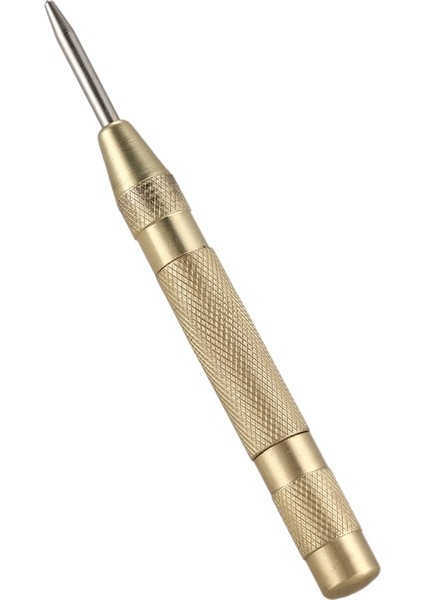 Br Sarı Otomatik Merkez Zımba Yaylı Krom Perçin Vidası Otomatik Işaret Delik Uzunluğu 127MM (Yurt Dışından)