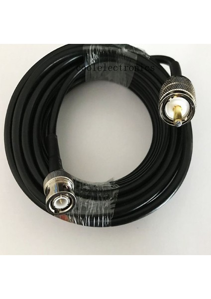 【ayak KANEPE】RG58 Kablo Bnc Erkek - Uhf Erkek PL259 Konektör Koaksiyel Pigtail Tel Kablo 50OHM 50CM 1/2/3/5/10/15/20/30M (Yurt Dışından)