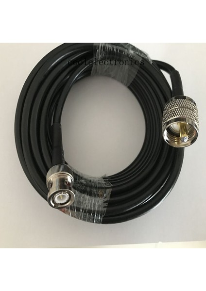 【ayak KANEPE】RG58 Kablo Bnc Erkek - Uhf Erkek PL259 Konektör Koaksiyel Pigtail Tel Kablo 50OHM 50CM 1/2/3/5/10/15/20/30M (Yurt Dışından)