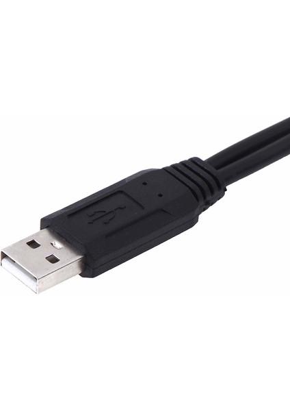USB 2.0 Erkekten Erkeğe Çift Mikro USB Ayırıcı ve Şarj Veri Kablosu (Yurt Dışından)