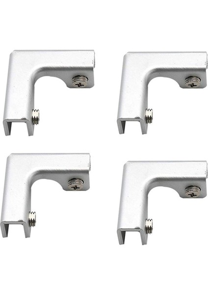 Bradoo- Cam Klips Aksesuarları Balık Tankı Bağlantı Elemanı Sabitleme Klipsi Cam Panel Sabitleme (Yurt Dışından)