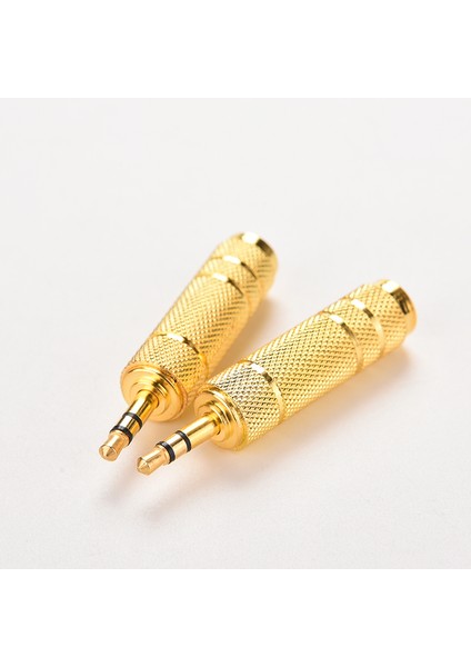 Stereo 3.5mm Erkek Fiş 6.35MM Dişi Jack Ses Mıc Adaptörü Dönüştürücü (Yurt Dışından) modelleri