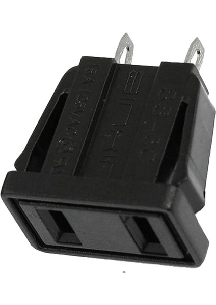 10 x Abd Tipi Ac Priz Ac 125V 15A ve 1 Adet 2m 50MM Genişlik Pvc Isıyla Daralan Sarma Tüpü Kırmızı 2 x 18650 Için (Yurt Dışından)