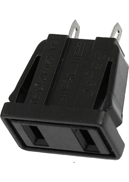 10 x Abd Tipi Ac Priz Ac 125V 15A ve 1 Adet 2m 50MM Genişlik Pvc Isıyla Daralan Sarma Tüpü Kırmızı 2 x 18650 Için (Yurt Dışından)