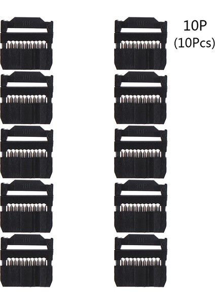 10 Adet 6/8/10/12/14-50PIN Idc Soket Fiş Şerit Kablo Konektörü 2.54MM Pitch (Yurt Dışından)