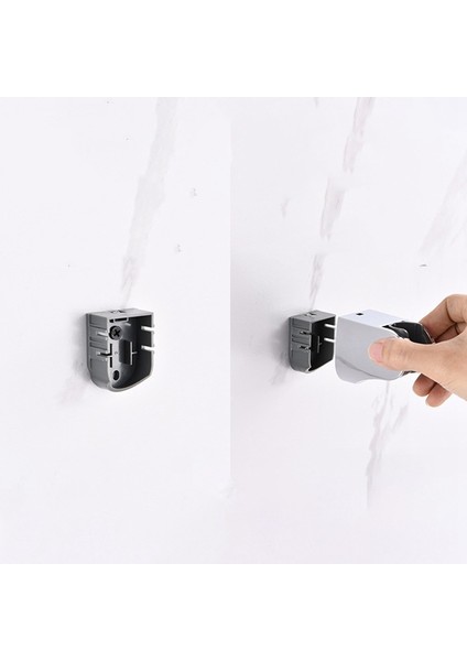 Banyo Aksesuarları-2 x Başlık Braketi Koltuk-Krom (Yurt Dışından)