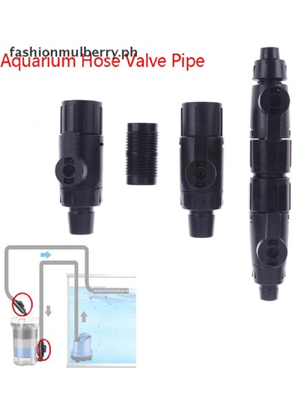 Fabery Balık Akvaryumu Hortum Vana Boru Vana Hızlı Bırakma Konnektör Adaptörü Ph (Yurt Dışından)