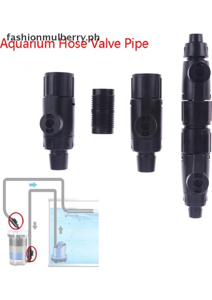 Fabery Balık Akvaryumu Hortum Vana Boru Vana Hızlı Bırakma Konnektör Adaptörü Ph (Yurt Dışından) modelleri